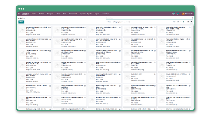 ecran logiciel primeur gesprim